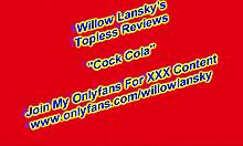Willow Lansky对莱斯特自制酱料的无上装烹饪评论,特色是水牛翅膀和可乐